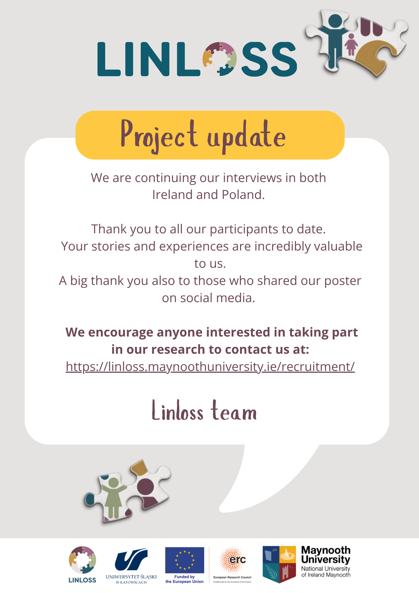 Prof Jane Gray presenting with graphics behind her